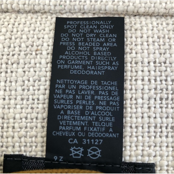 Donna Karan Cashmere & Silk Camisole with Sequins, Vintage Black Label - Picture 5 of 7